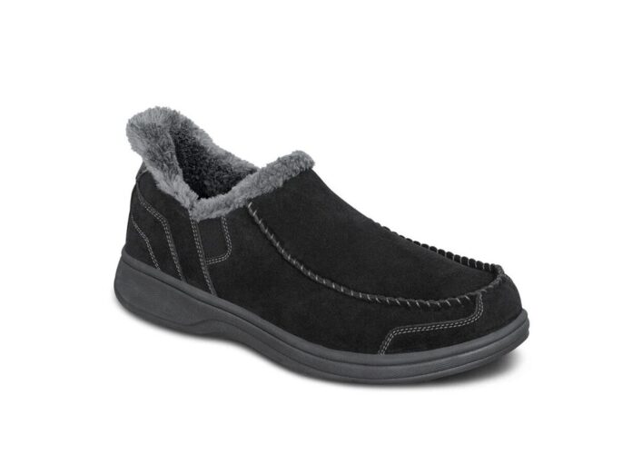 OrthoFeet Pantoffel Vito Suede wijdte M heren - Afbeelding 2